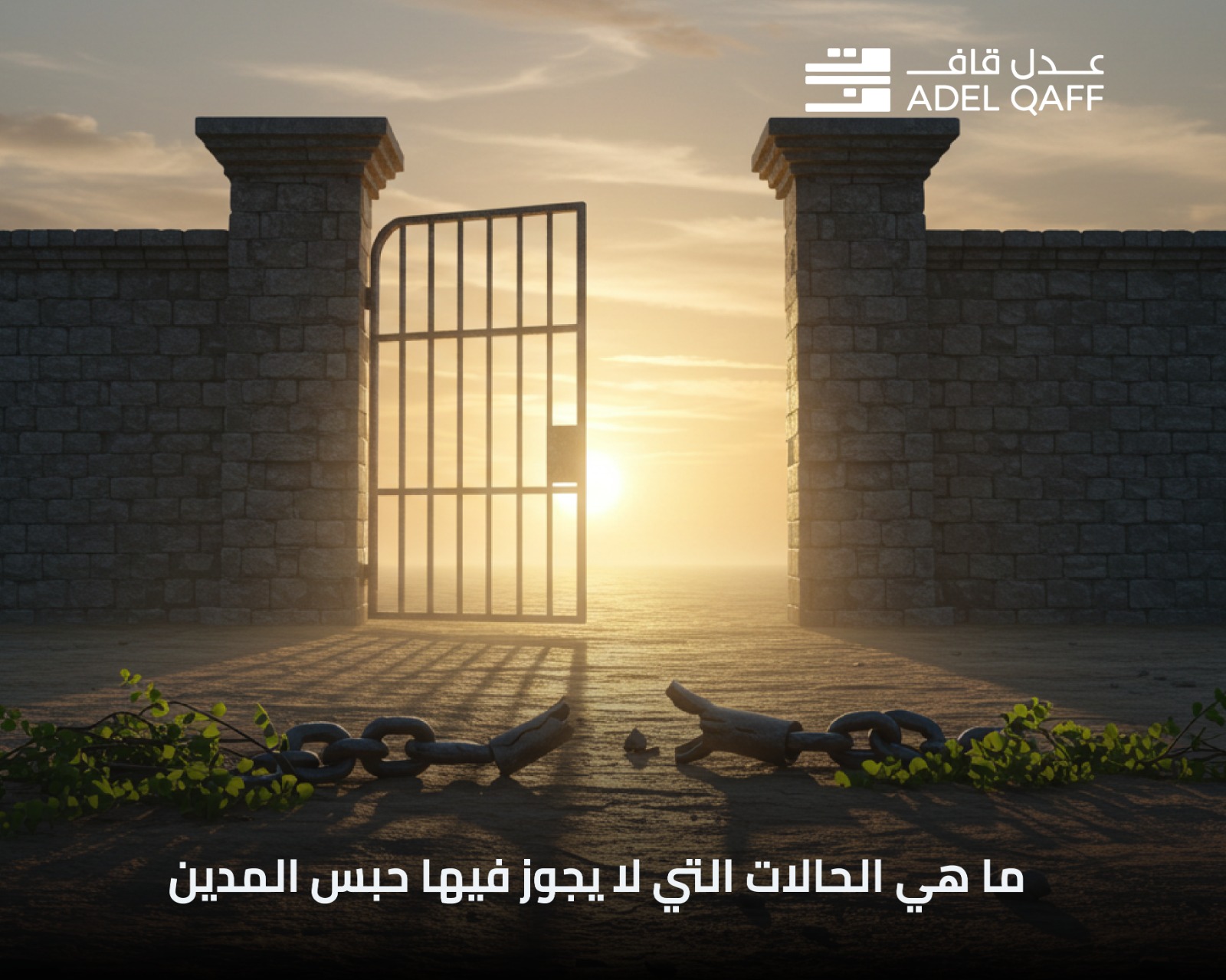 ما هي الحالات التي لا يجوز فيها حبس المدين ؟